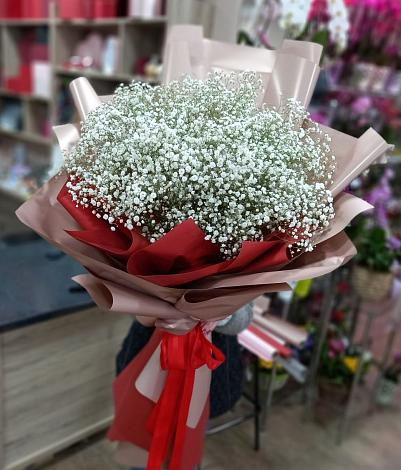 Букет цветов из: Гипсофила в Никольское