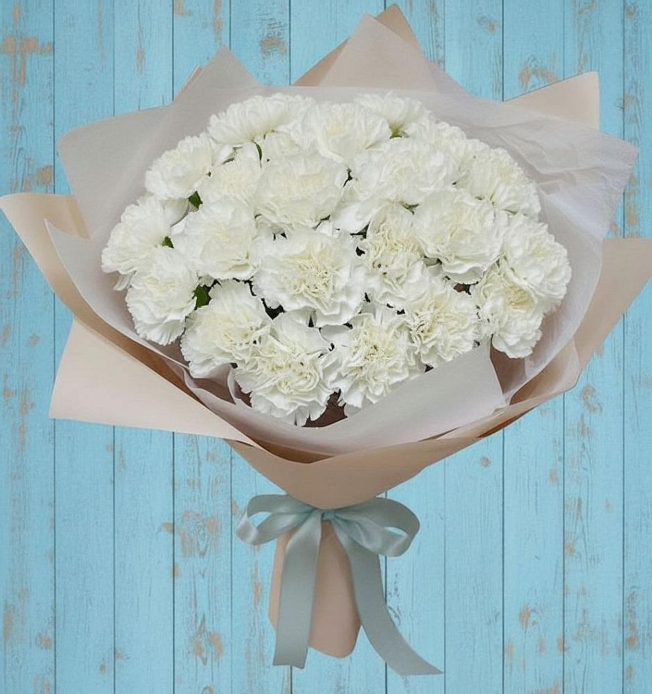 Букет цветов из: Гвоздики в Никольское