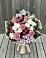 Букет цветов из: Альстромерии, Гвоздики, Розы и Хризантемы в Никольское