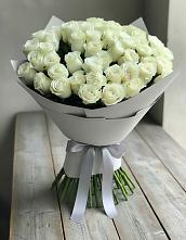 Букет 35 Белых роз в Никольское
