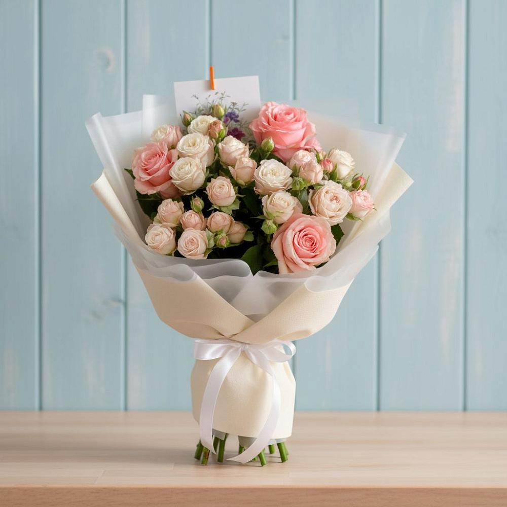 Букет цветов из: Розы в Никольское