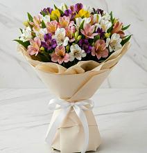 Букет цветов из:  Альстромерии #REPLACE_PRED# Никольское