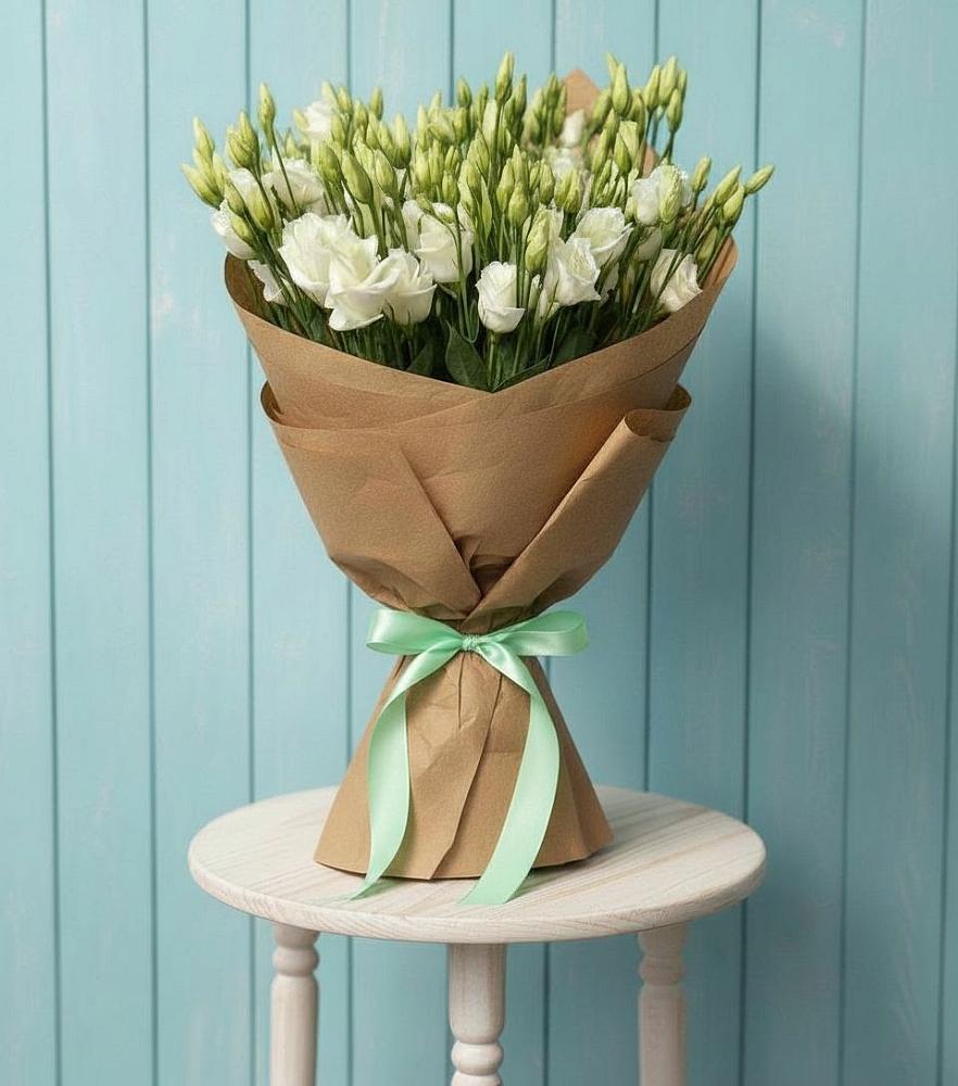 Букет цветов из: Лизиантусы в Никольское