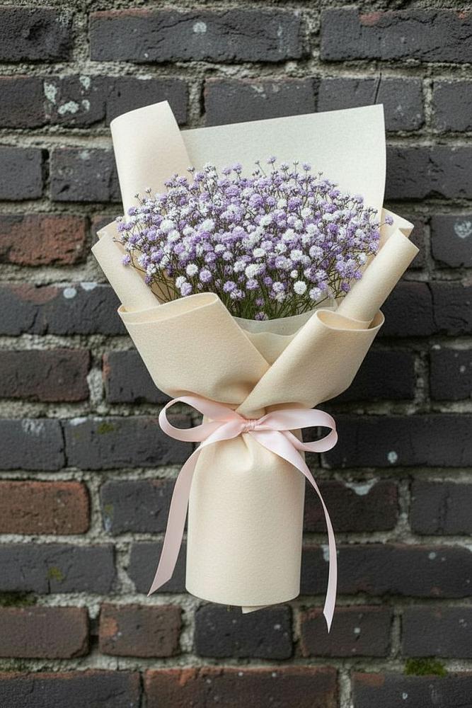 Букет цветов из: Гипсофила в Никольское