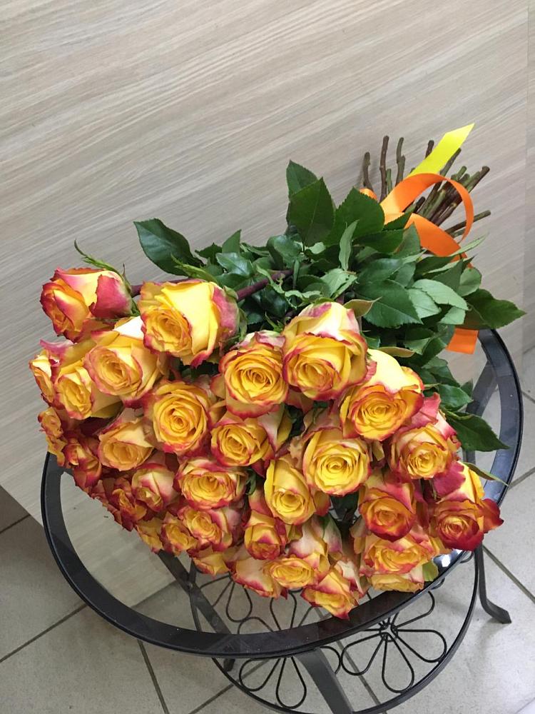 Букет Желтые розы в Никольское