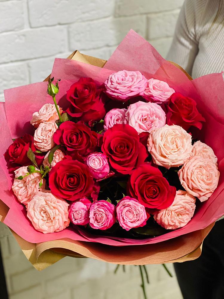 Букет цветов из: Розы в Никольское