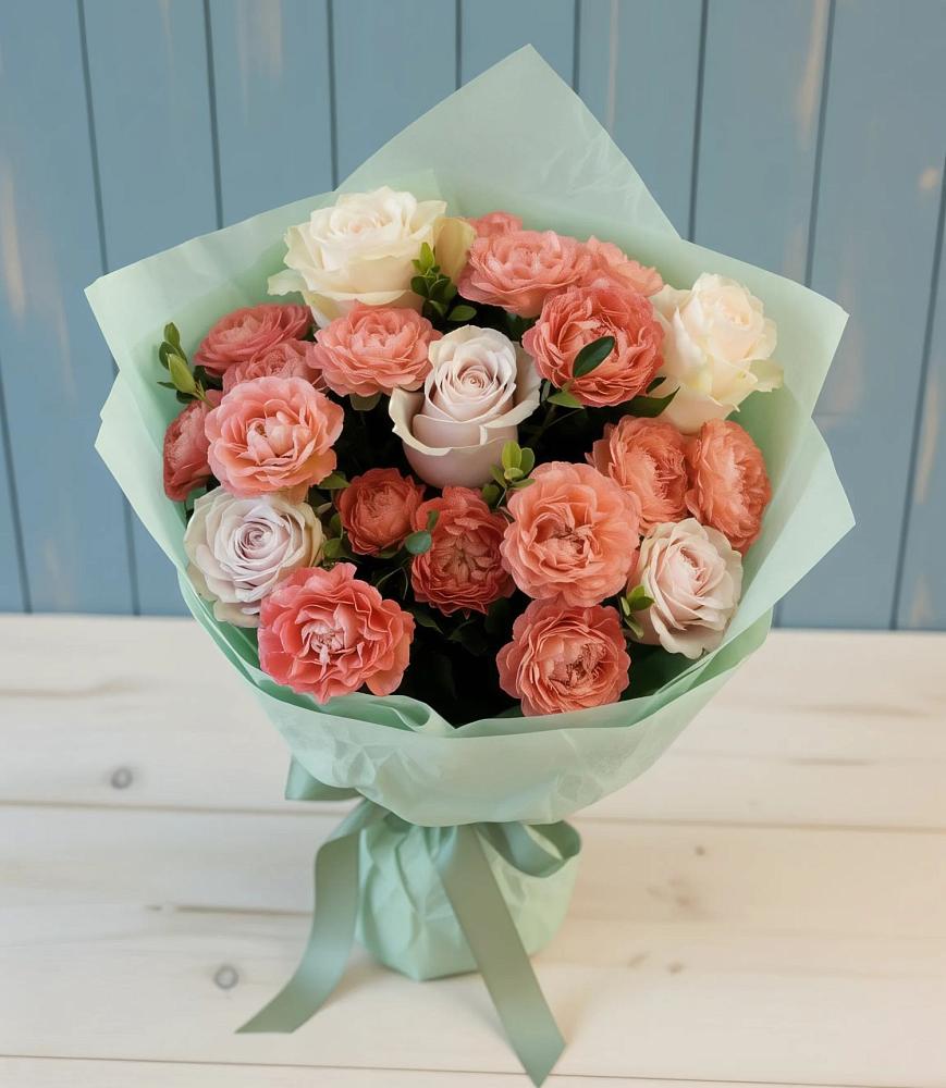 Букет цветов из: Розы в Никольское