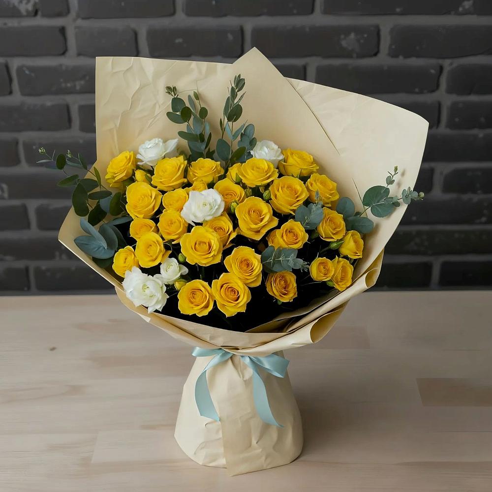 Букет цветов из: Розы в Никольское