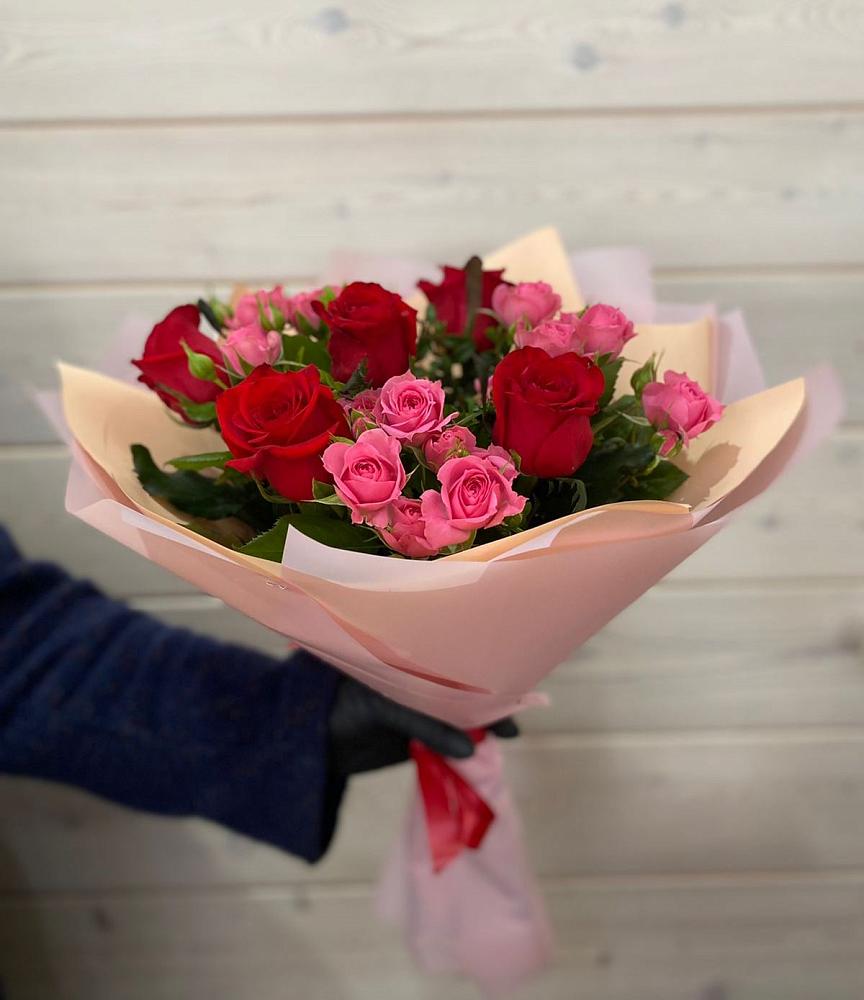 Букет цветов из: Розы в Никольское
