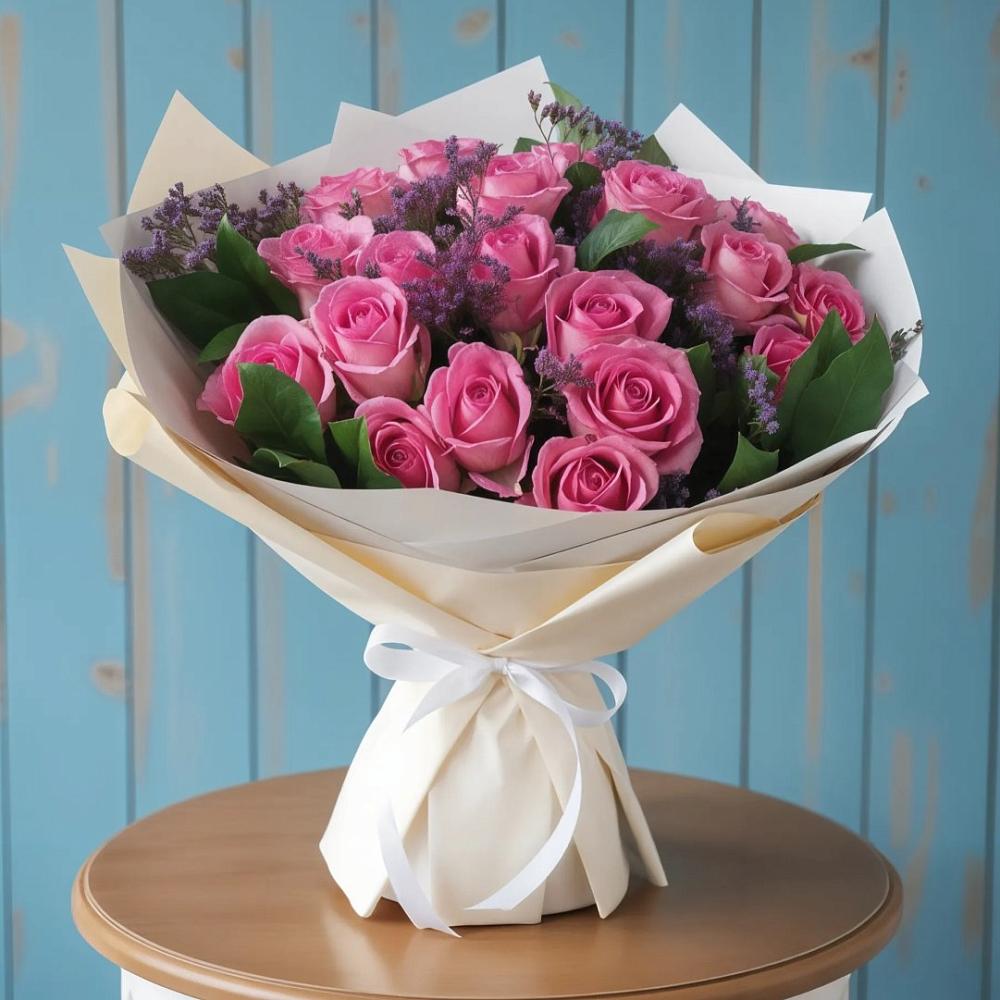 Букет цветов из: Розы в Никольское