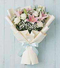Букет цветов из:  Лилии в Никольское