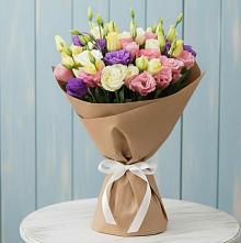 Букет цветов из:  Лизиантусы в Никольское