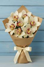 Букет цветов из:  Орхидеи и Розы в Никольское