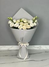 Букет цветов из:  Розы и Лизиантусы в Никольское